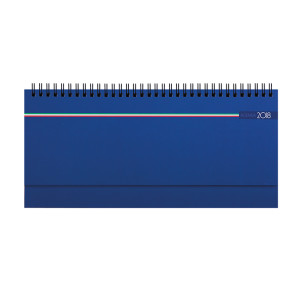 Planning da tavolo con spirale tricolore personalizzato promozionale-211