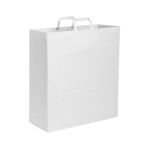 Shopper in carta kraft 110 gr/m2 con soffietto, manico piattina personalizzato promozionale-29