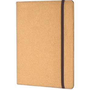 Cartella portablocco A4 in sughero con caricatore wireless personalizzato promozionale-22