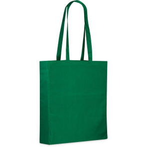 Borsa shopping in cotone con soffietto personalizzato promozionale-24