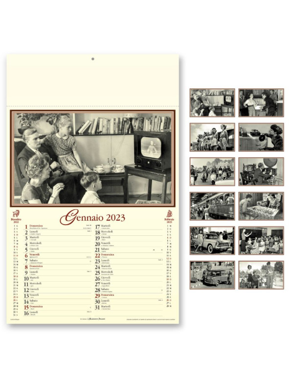 Calendario illustrato Come Eravamo personalizzato promozionale-05