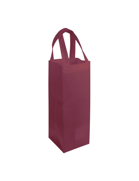 Borsa portabottiglia in TNT personalizzato promozionale-014