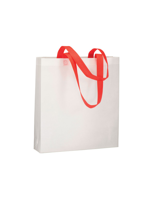 Shopper con soffietto in TNT 80 g/m2 termosaldato, manici lunghi personalizzato promozionale-02