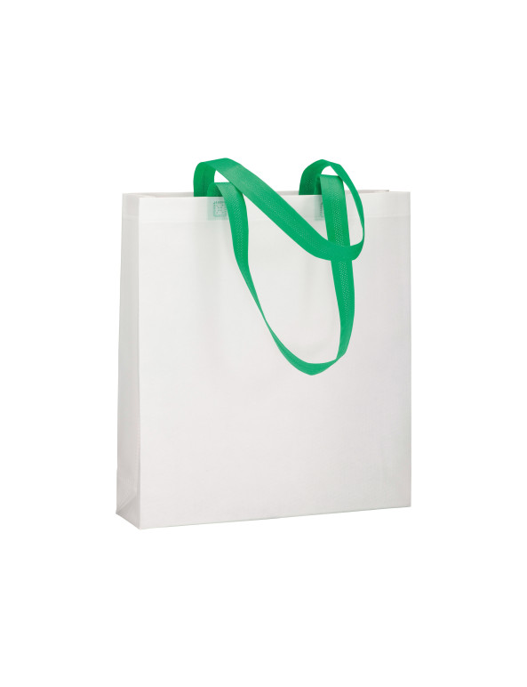 Shopper con soffietto in TNT 80 g/m2 termosaldato, manici lunghi personalizzato promozionale-02