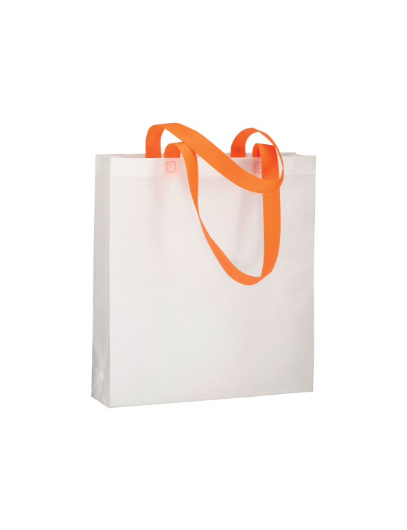 Shopper con soffietto in TNT 80 g/m2 termosaldato, manici lunghi personalizzato promozionale-02