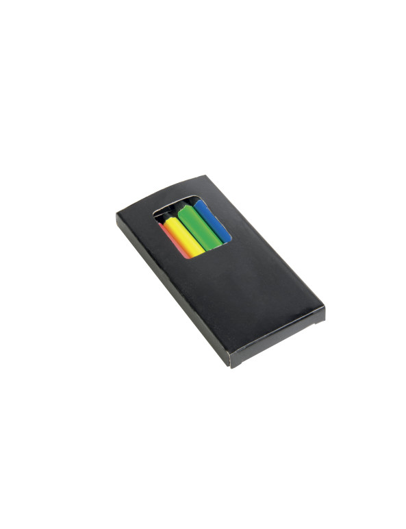 Set di 6 matite in legno colorate fluo personalizzato promozionale-01