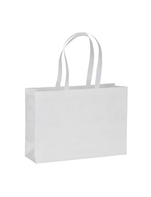 Borsa shopper in PET da 100 g/m2 termosaldata personalizzato promozionale-01