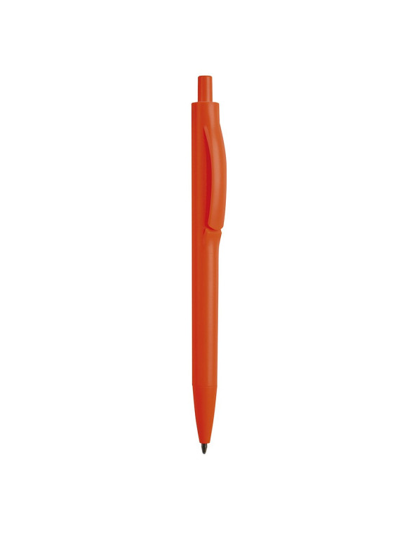 Penna a sfera colori fluo in plastica personalizzato promozionale-01