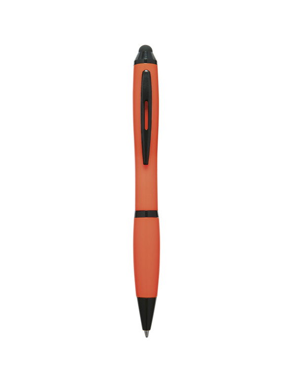 Penna a sfera con touch screen in plastica personalizzato promozionale-07