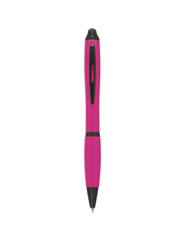 Penna a sfera con touch screen in plastica personalizzato promozionale-07