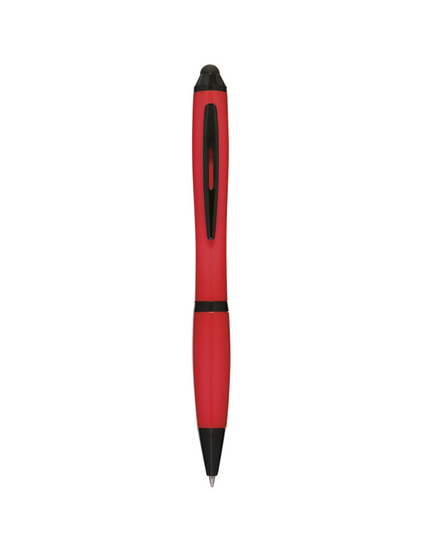 Penna a sfera con touch screen in plastica personalizzato promozionale-07