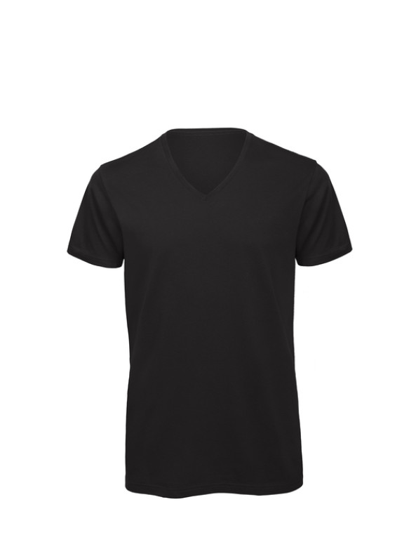 Maglia manica corta collo a V INSPIRE T ORGANIC personalizzato promozionale-09