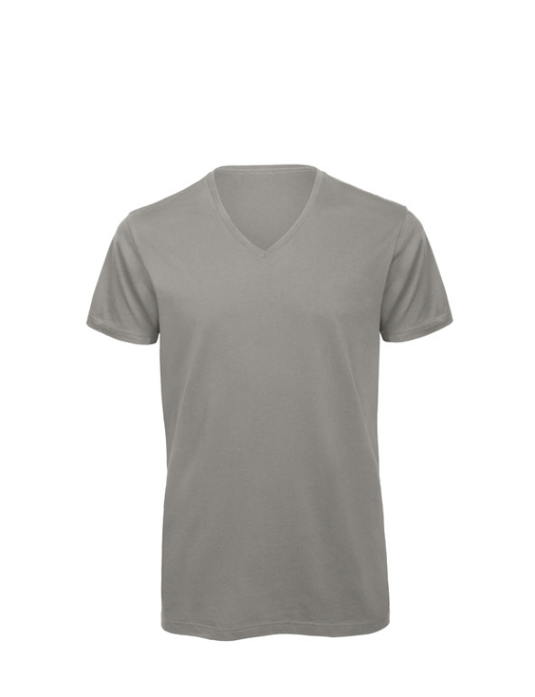 Maglia manica corta collo a V INSPIRE T ORGANIC personalizzato promozionale-09