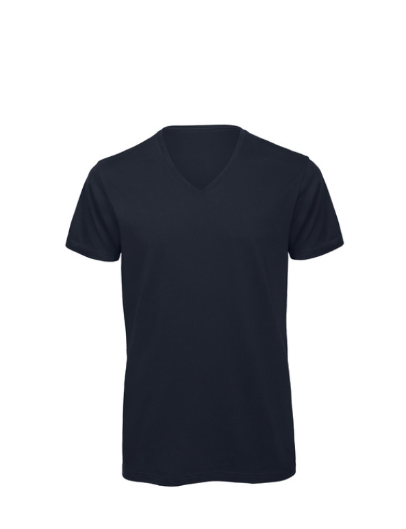 Maglia manica corta collo a V INSPIRE T ORGANIC personalizzato promozionale-09