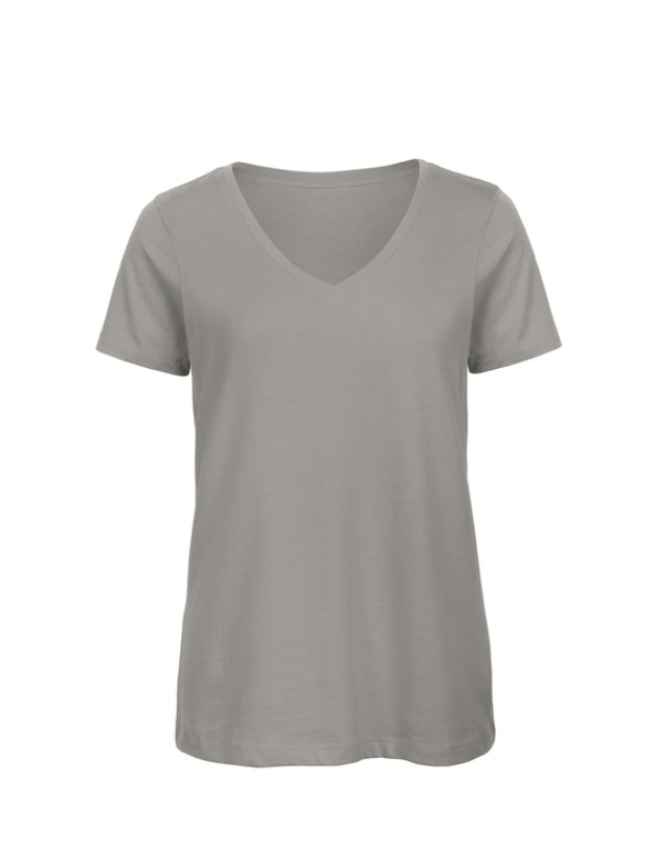 Maglia manica corta collo a V INSPIRE VT ORGANIC personalizzato promozionale-072