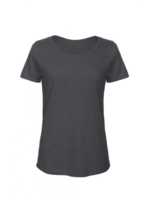 Maglia girocollo manica corta INSPIRE SLUB ORGANIC personalizzato promozionale-079