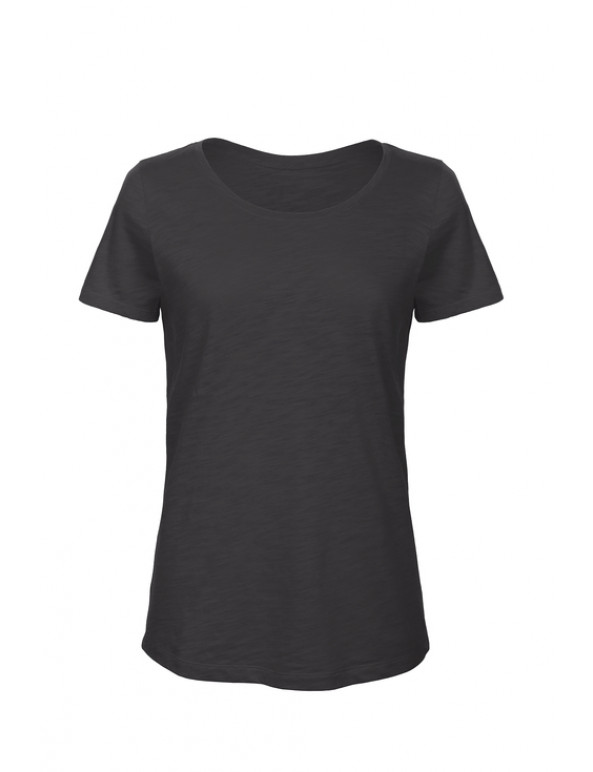 Maglia girocollo manica corta INSPIRE SLUB ORGANIC personalizzato promozionale-079