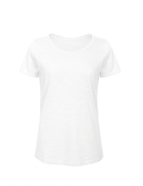 Maglia girocollo manica corta INSPIRE SLUB ORGANIC personalizzato promozionale-079