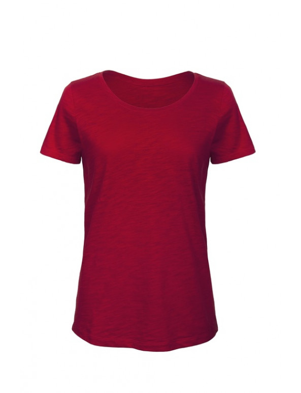Maglia girocollo manica corta INSPIRE SLUB ORGANIC personalizzato promozionale-079
