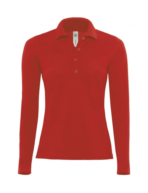 Polo Donna BandC CPW456 M/L 100% Cot. 180 gr. personalizzato promozionale-08