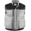 Gilet imbottito(100% polyestere), impermeabilizzato con profili rifrangenti personalizzato promozionale-019