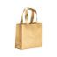 Mini shopper in TNT laminato metallizzata, manici corti e soffietto personalizzato promozionale-02