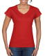  Maglia Donna GL64V00L collo V Soft Style 100% Cot personalizzato promozionale-010