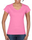  Maglia Donna GL64V00L collo V Soft Style 100% Cot personalizzato promozionale-010
