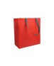 Shopper con soffietto in TNT laminato 100 g/m2 termosaldato, manici corti personalizzato promozionale-04