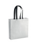 Shopper con soffietto in TNT laminato 100 g/m2 termosaldato, manici lunghi personalizzato promozionale-02