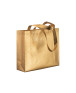 Shopper in TNT laminato metallizzata, manici lunghi e soffietto personalizzato promozionale-01