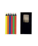 Set di 6 matite in legno colorate fluo personalizzato promozionale-01