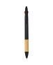 Penna a sfera a 3 colori con touch screen in plastica e bambù personalizzato promozionale-01